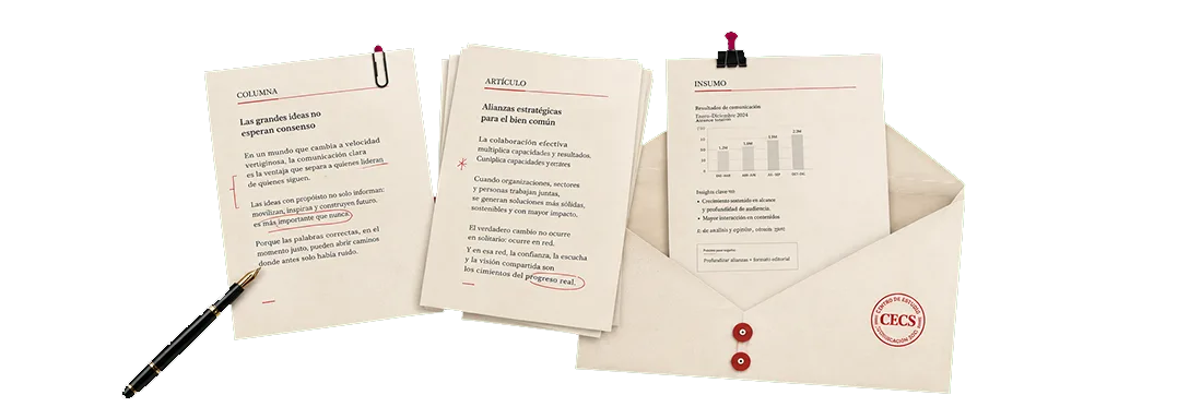 Recepción editorial de propuestas CECS